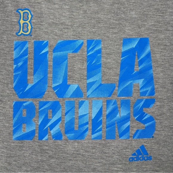 Adidas Climalite Gray UCLA Bruins Graphic Ultimate Tee - Picture 1 of 5